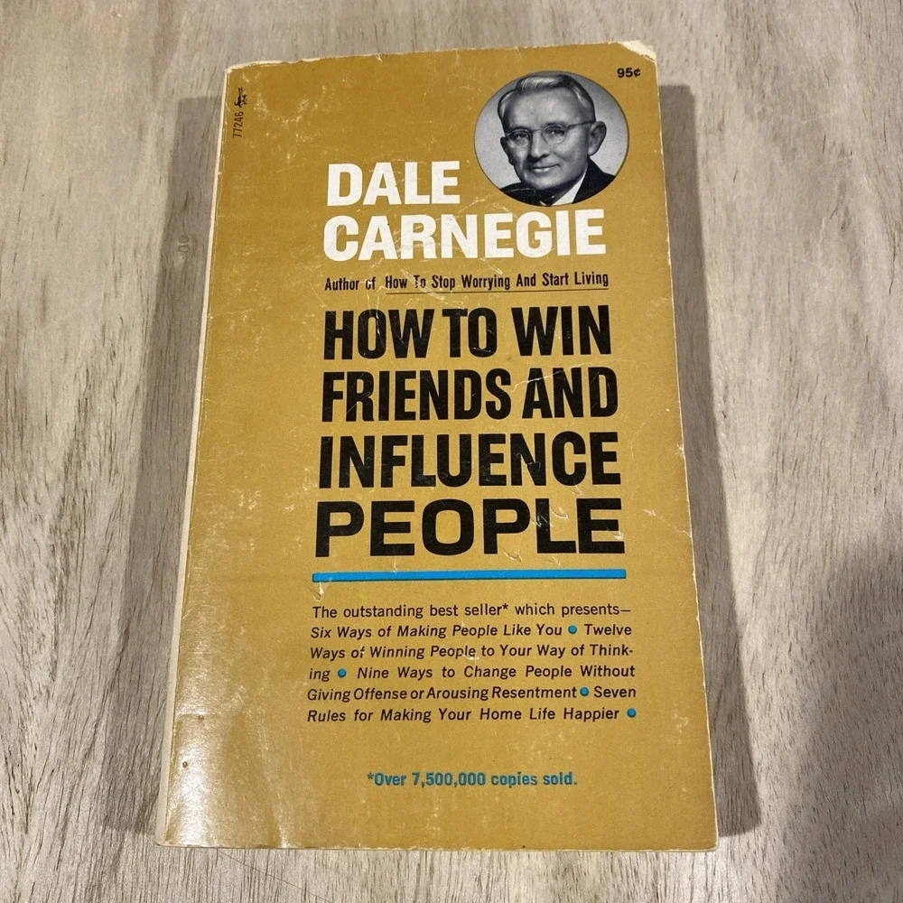 How To Win Friends And Influence People, Dale Carnegie Vintage 1971‎ Paperback